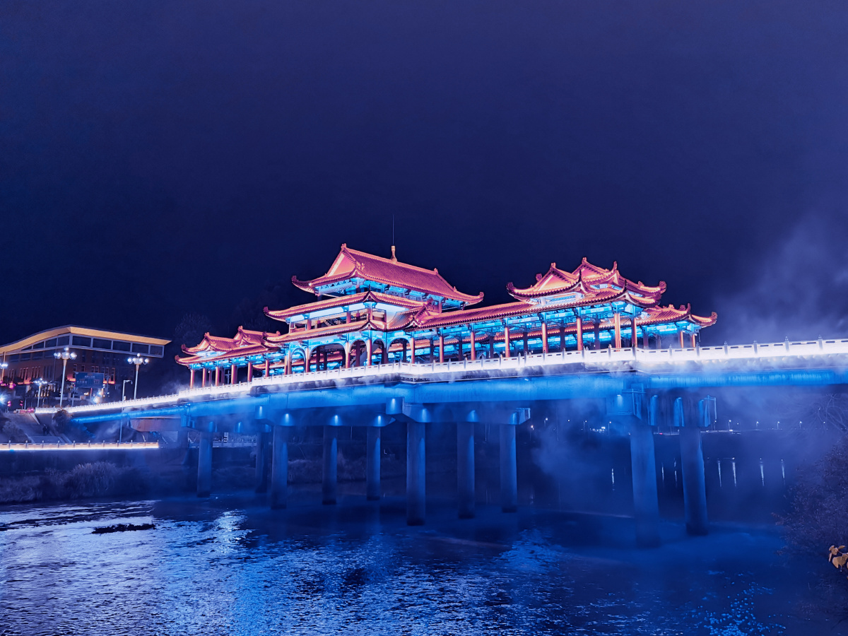 夜夜夜夜清流夜景