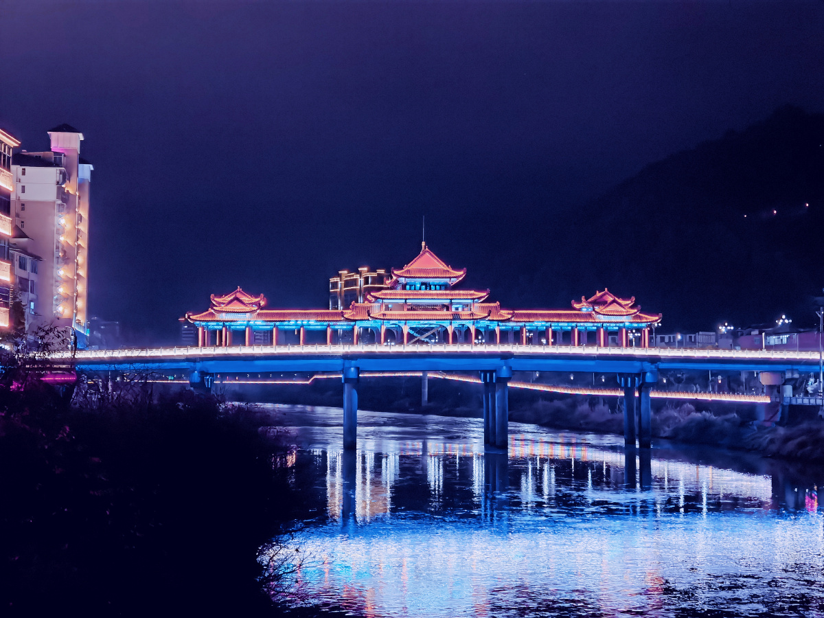 夜夜夜夜清流夜景