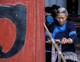 女书织锦1