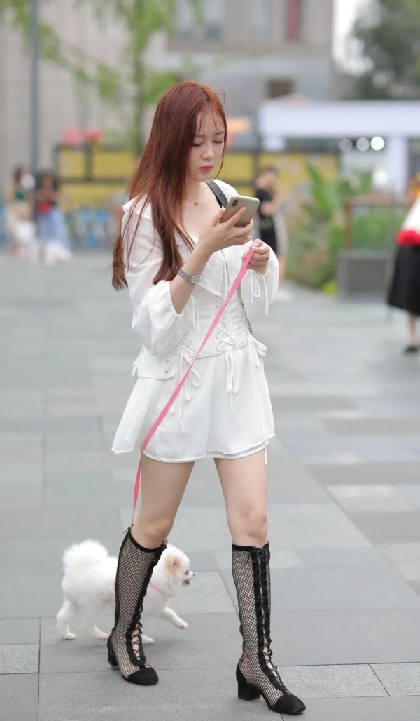 最美遇见你性感街拍艺术照的巅峰