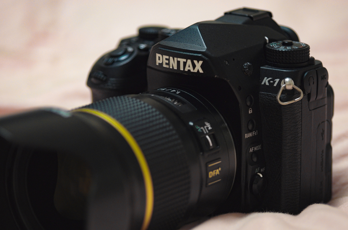 宾得k1出机留念