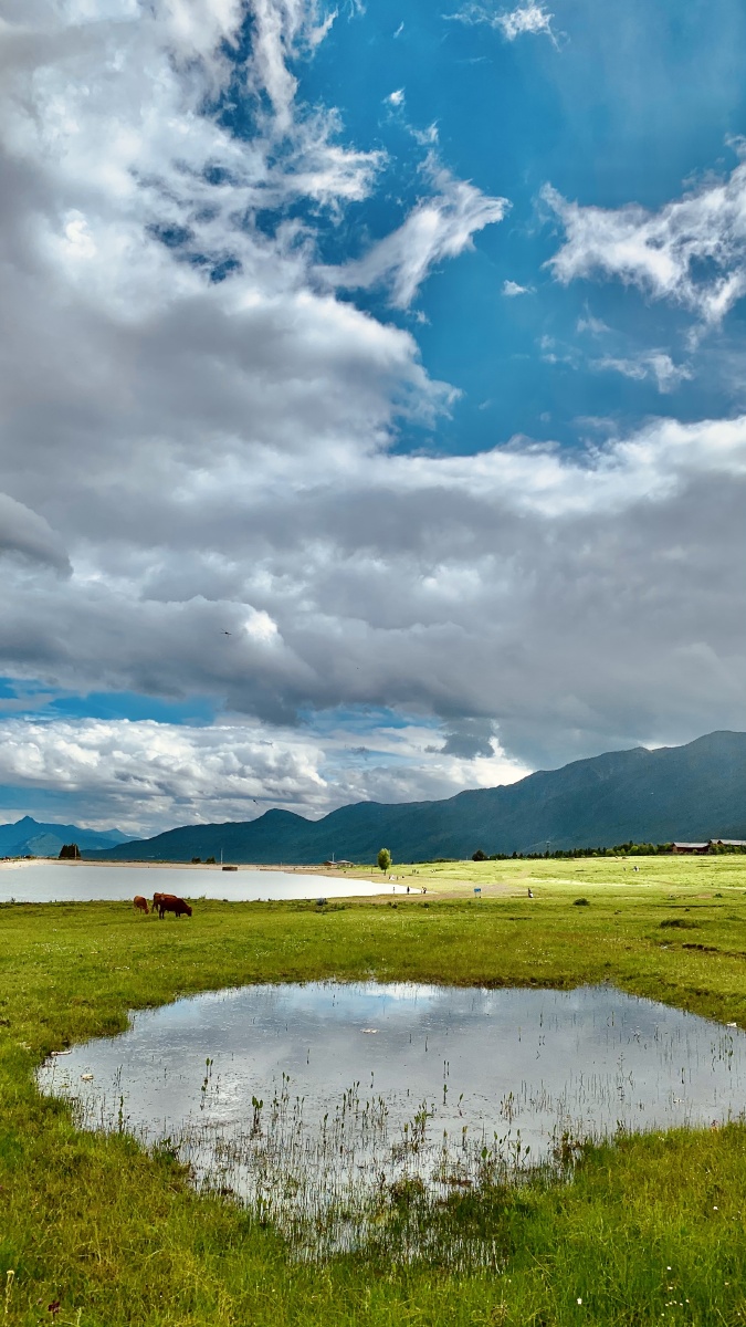 丽江玉湖 - 丽江云中镜像 - 图虫