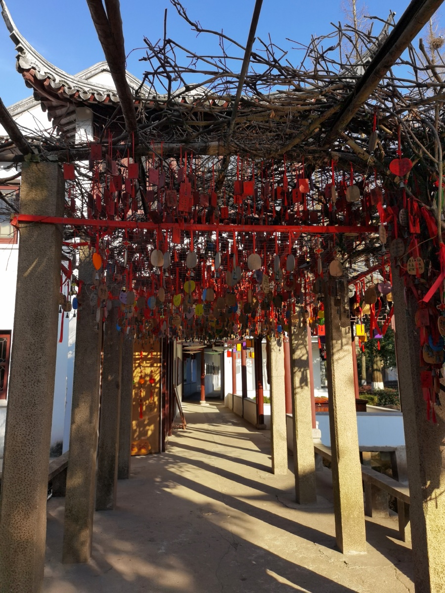 课植园祈福长廊