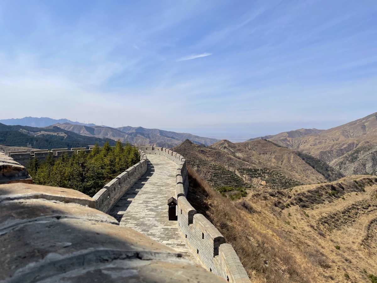 雄伟壮丽雁门关长城