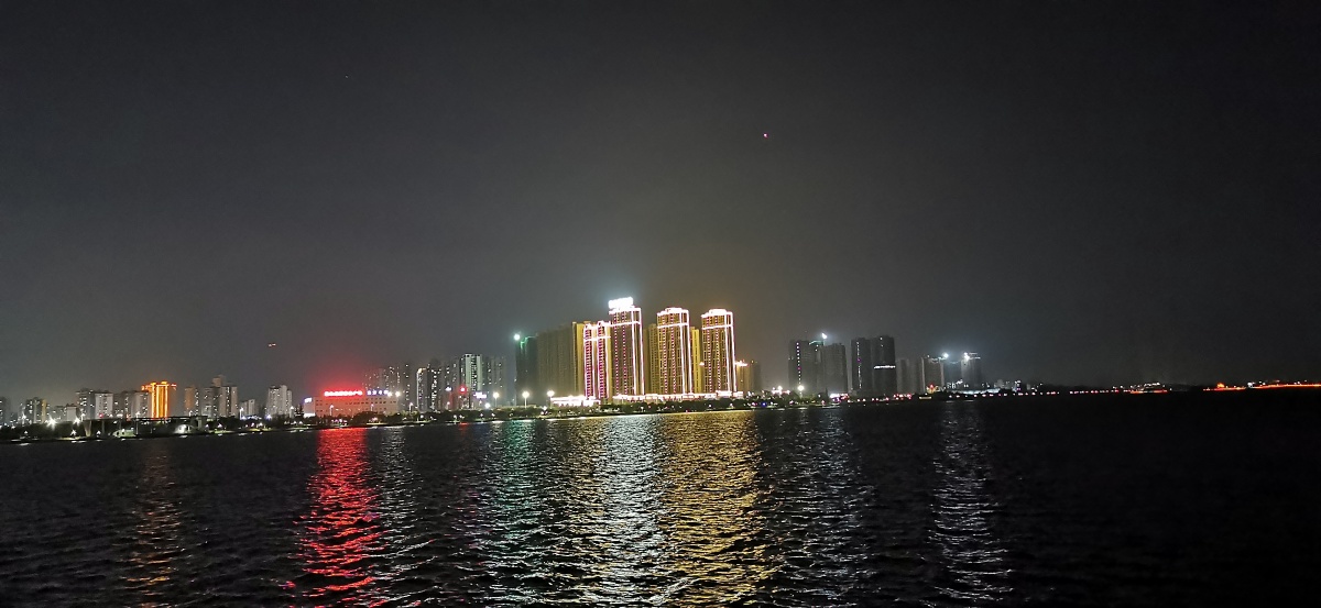 湛江滨湖湿地公园 夜景