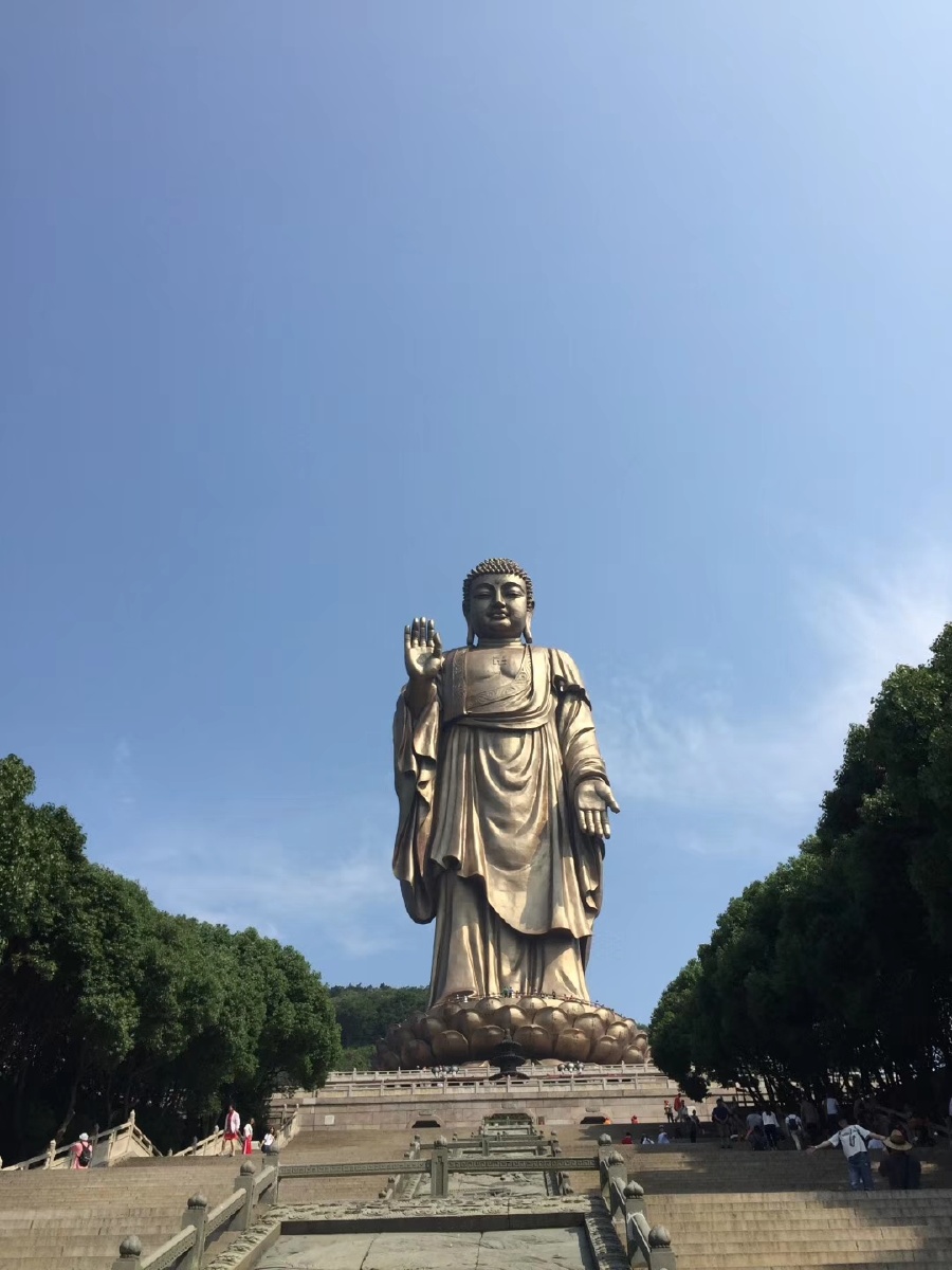 无锡灵山大佛 气势恢宏 讲述了佛祖释迦牟尼传奇的一生 - 美食摄影不