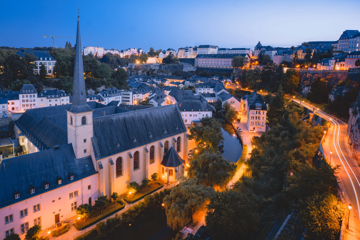 卢森堡夜景