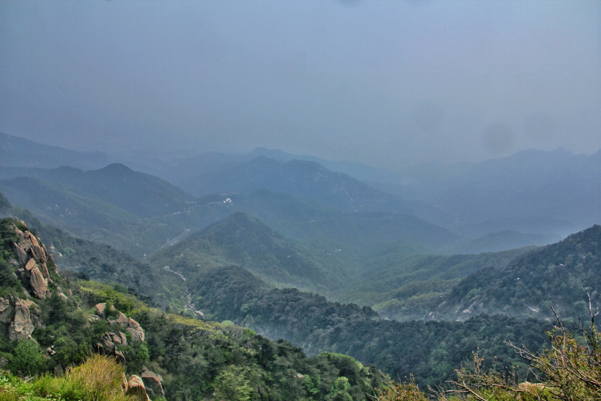 泰山俯瞰