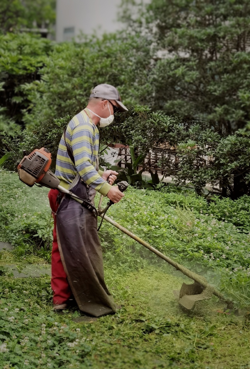 除草一年四季小区环境的优化离不开园艺工人的辛勤付出谢谢你们