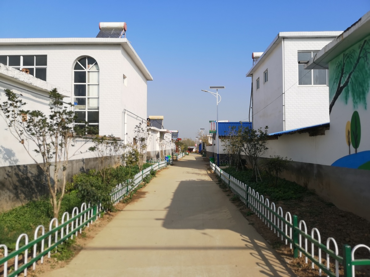 寿县美丽乡村涧沟镇黑龙中心村