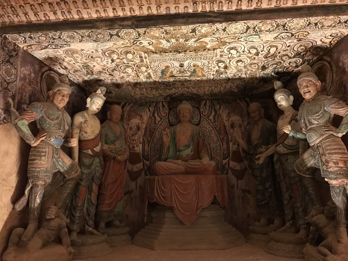 博物馆里的复刻。<br />
真品不能拍照?，因为光会破坏原品