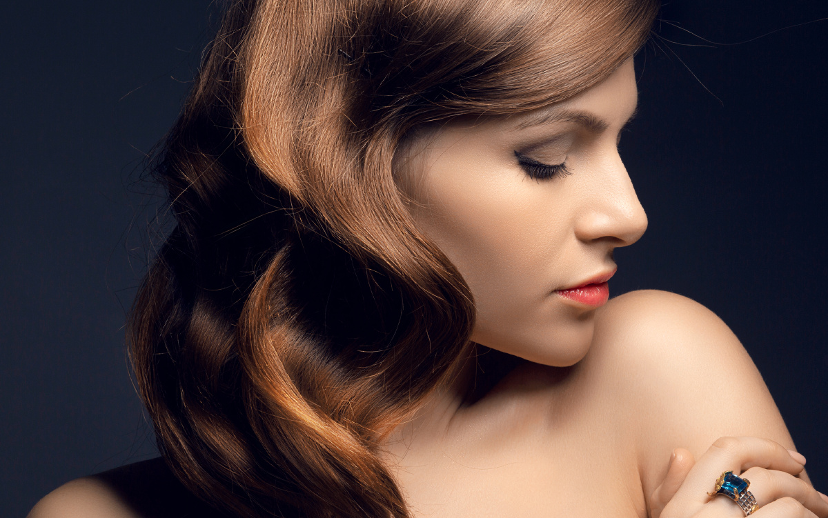 双曲线高低频人像修图