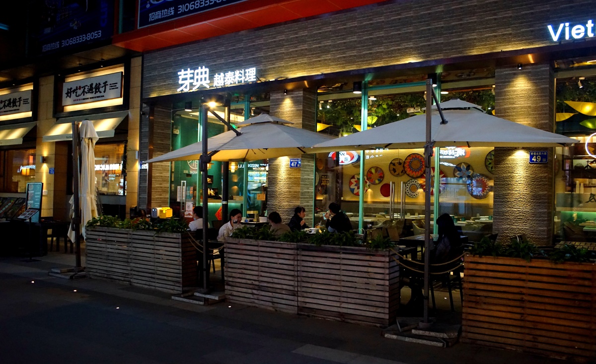 夜游祈福食街 - 史默行走英国