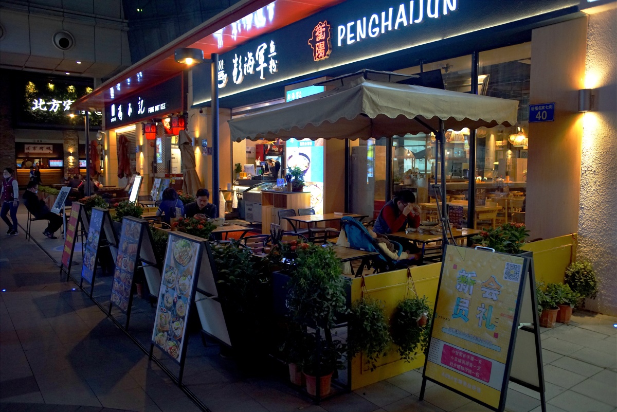 夜游祈福食街 - 史默行走英国