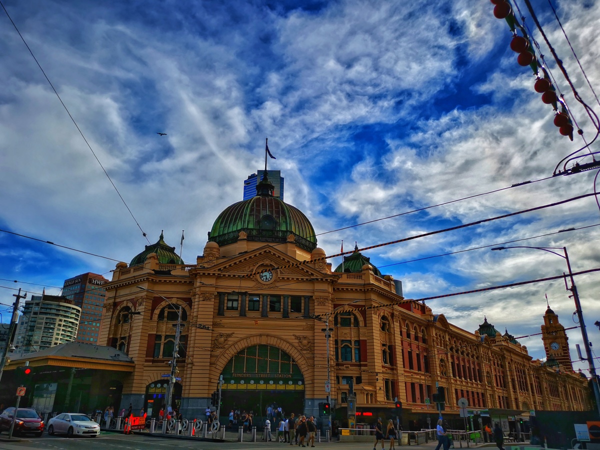 墨尔本flindersstreetstation