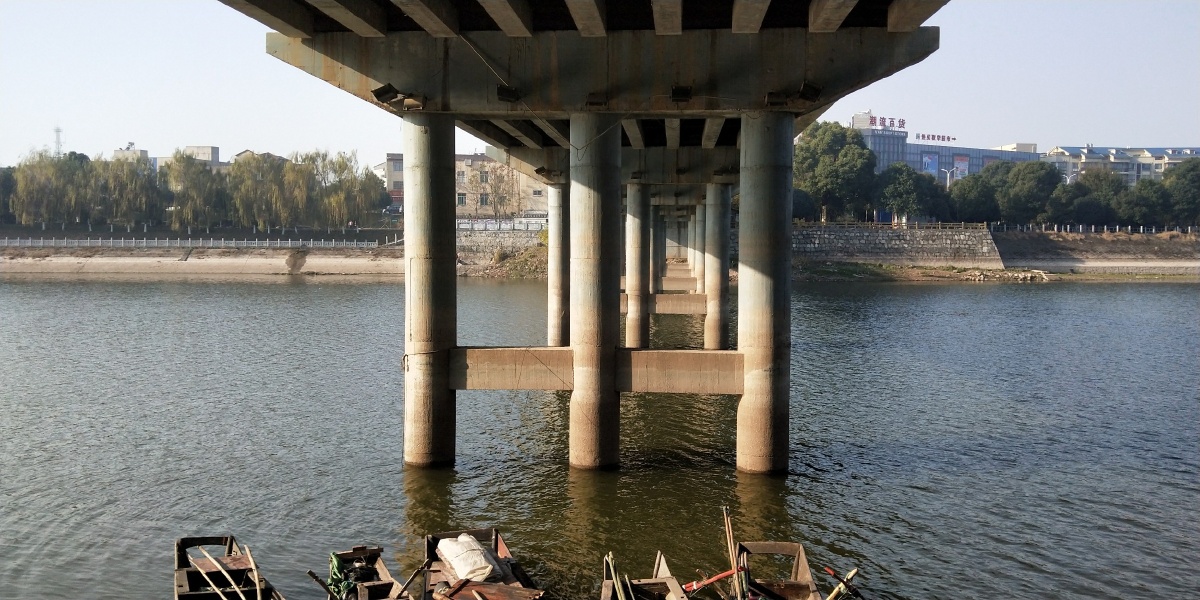 拆迁的东门水码头二桥上下东大堤清水新火车站遗址