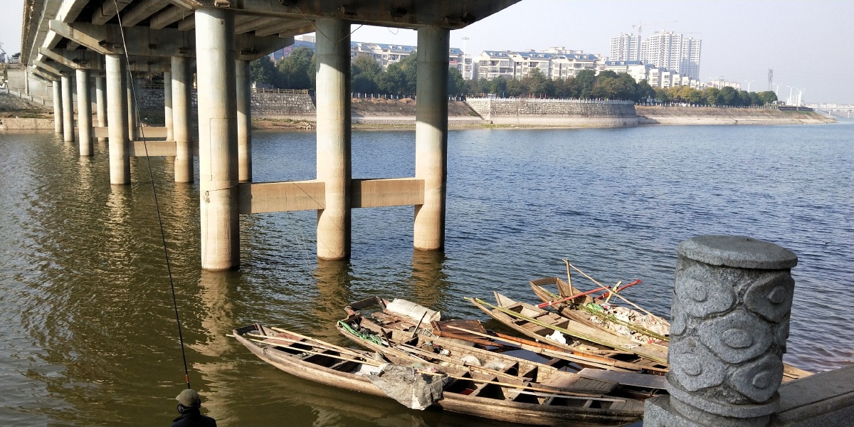拆迁的东门水码头二桥上下东大堤清水新火车站遗址