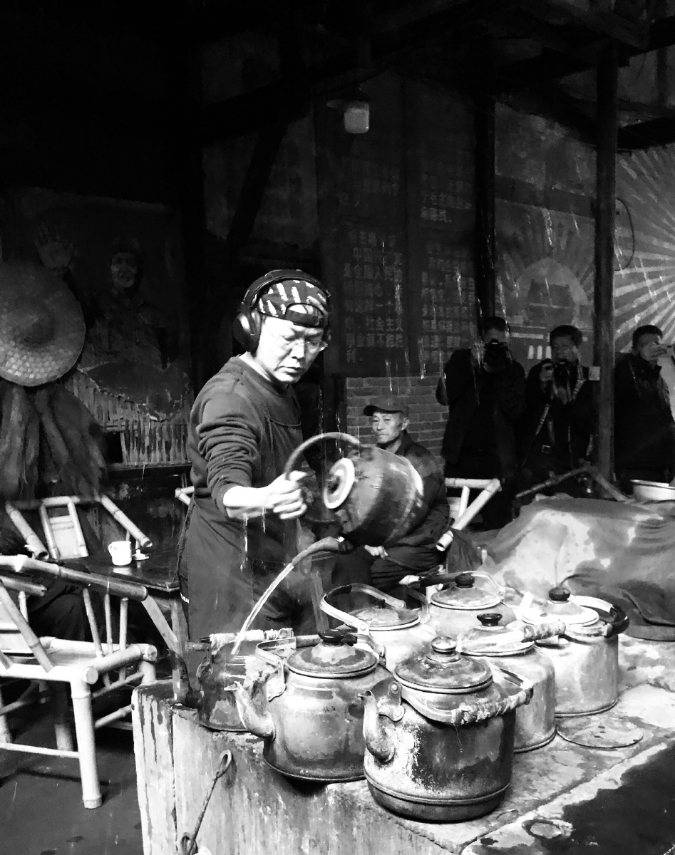 组照成都老茶馆