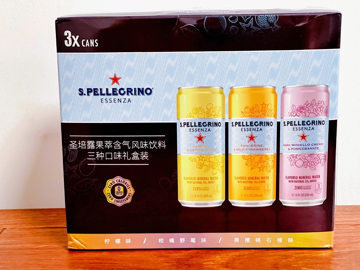 圣培露果萃风味气泡水