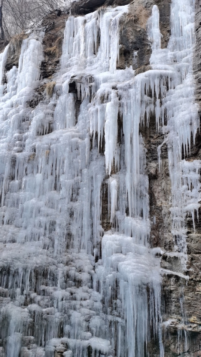 云台山冰挂