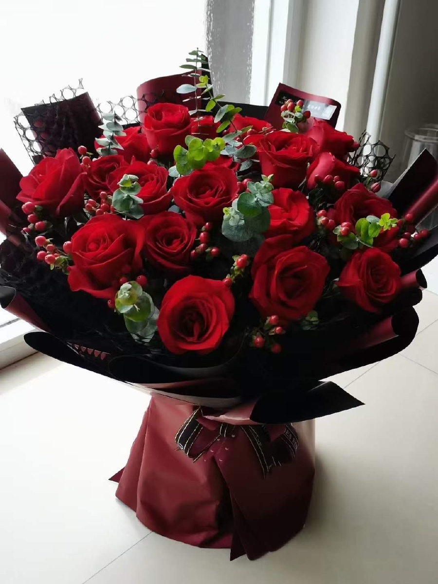 只有鲜花的情人节