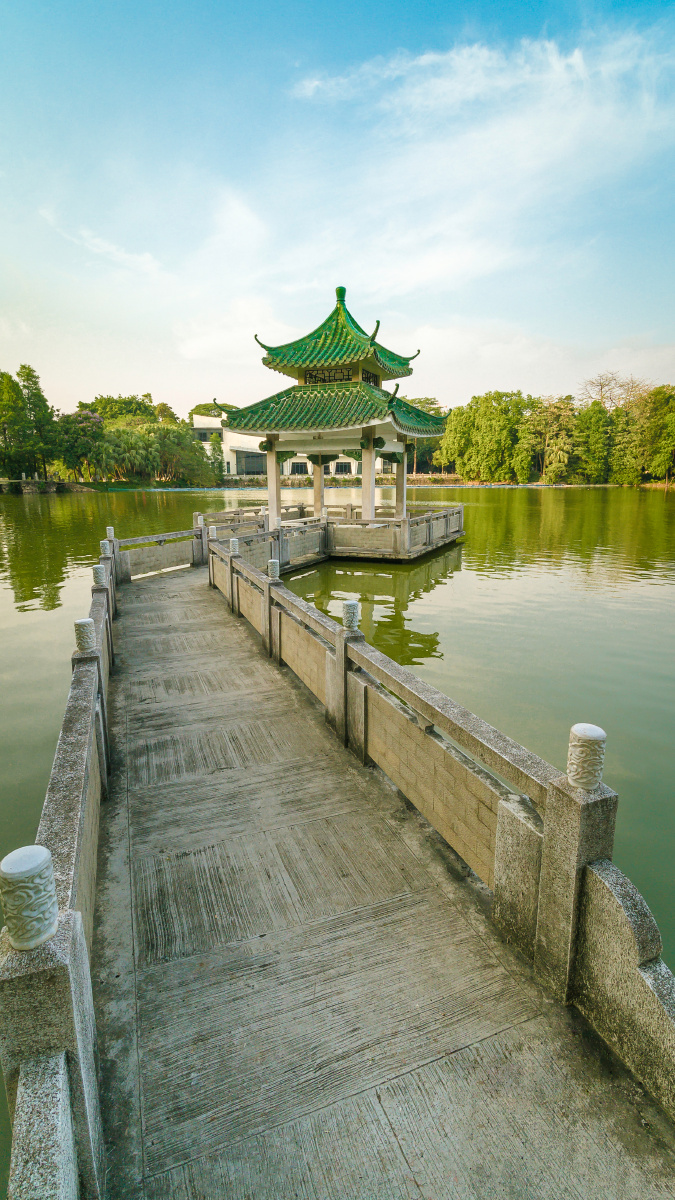 中山石岐逸仙湖公园