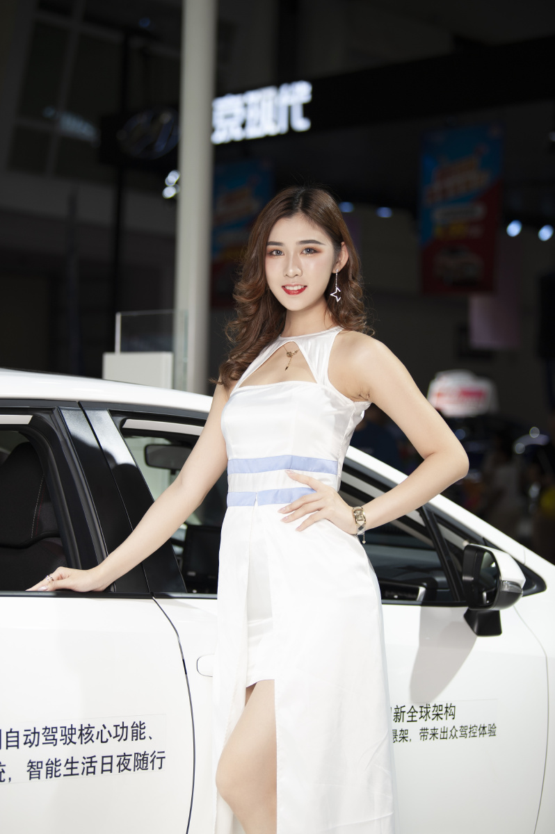 福州车展美女车模