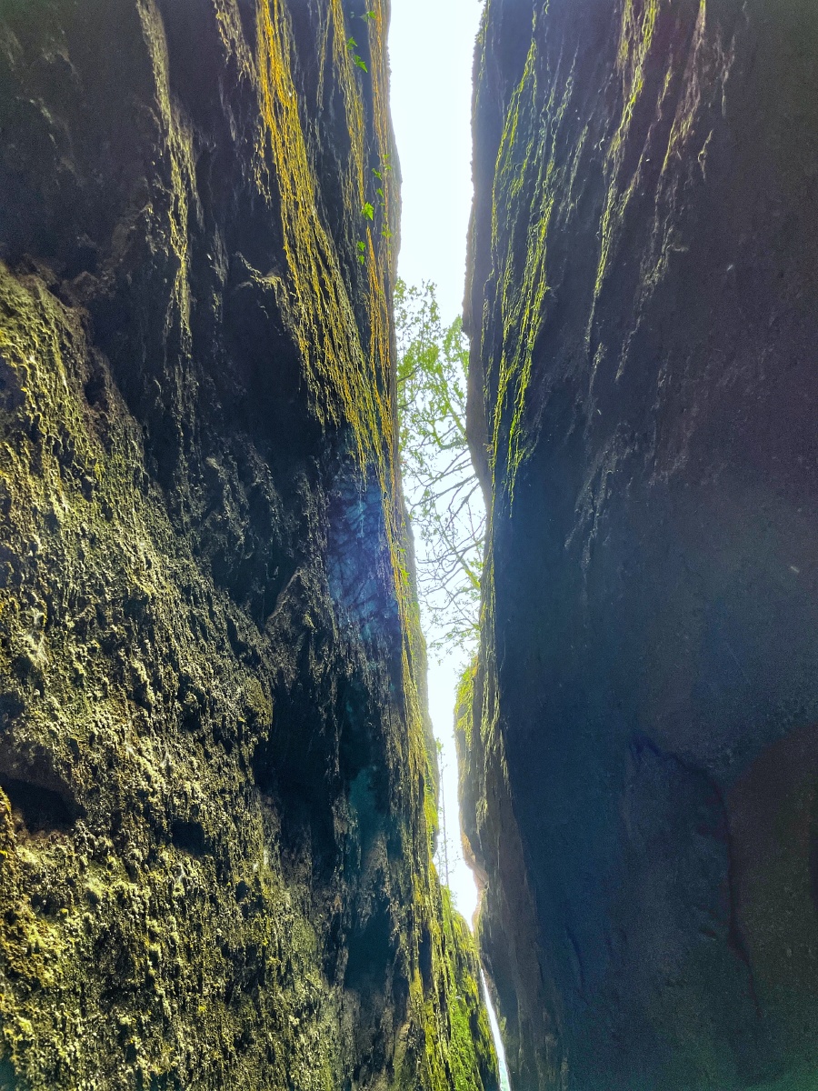 福建永安桃源洞一线天