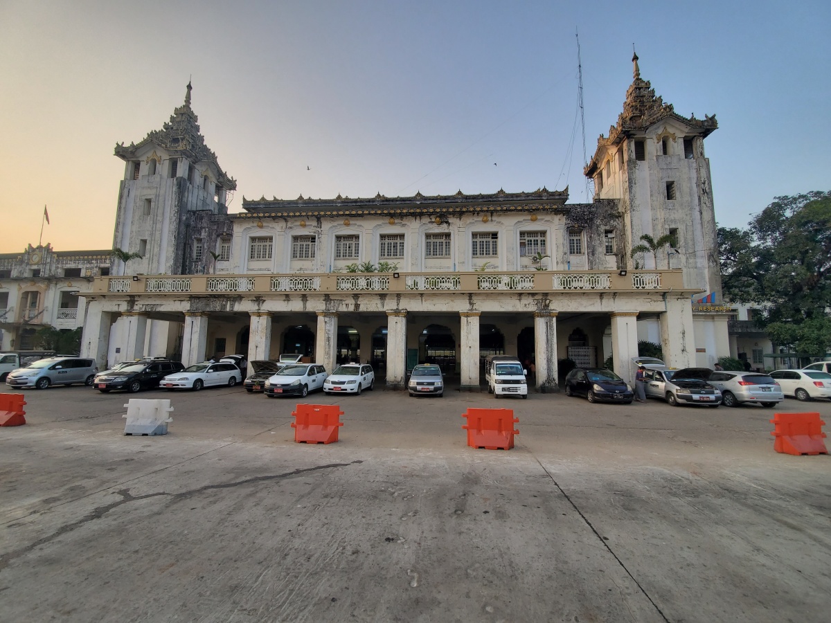 缅甸仰光火车站