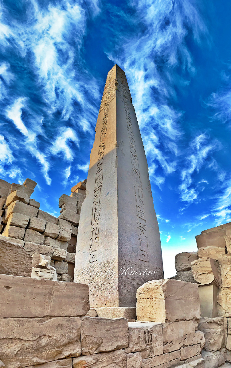 卡纳克神庙的方尖碑