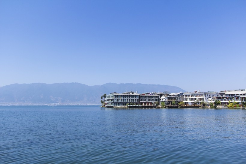 云南大理洱海自然风景