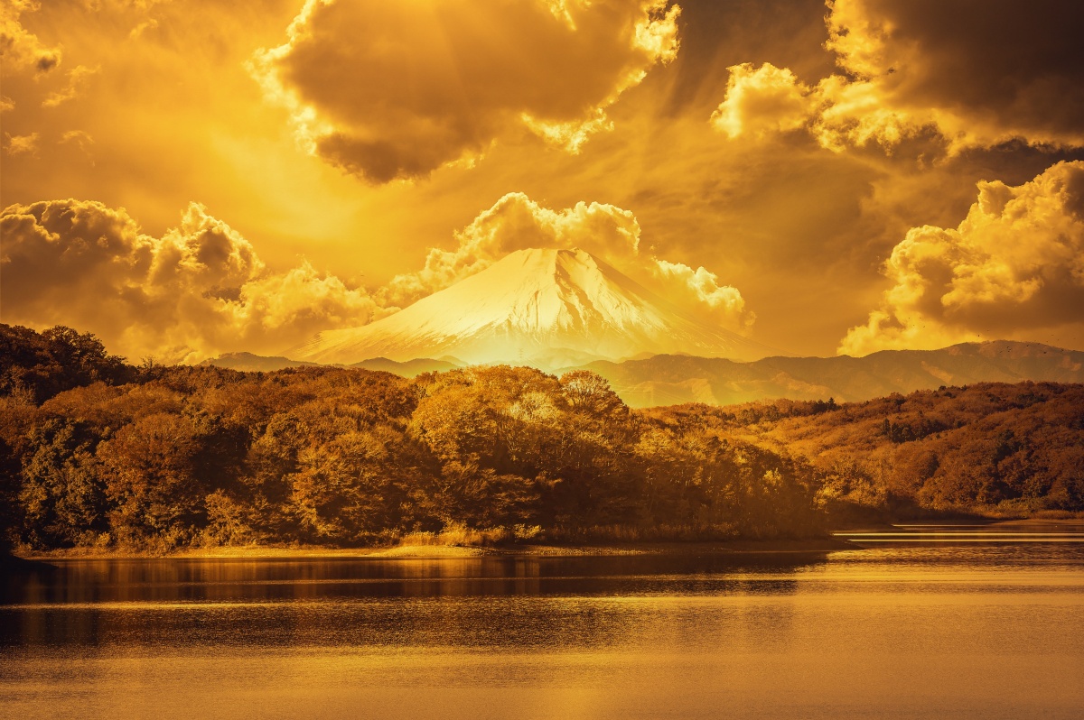 富士山日落 - 我爱拍片 - 图虫