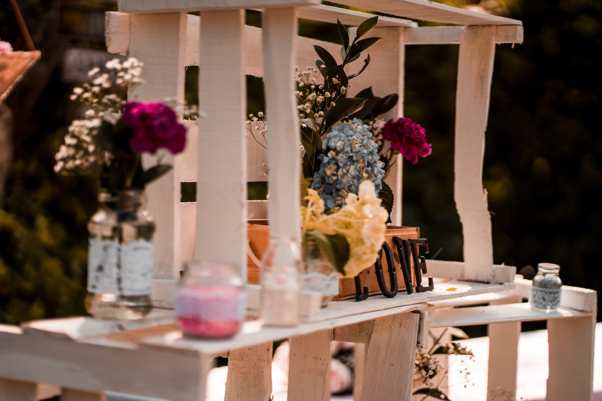 简约婚礼现场布景温馨精致装饰