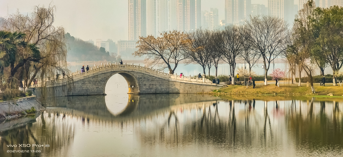 武汉市汉阳古琴台风景.