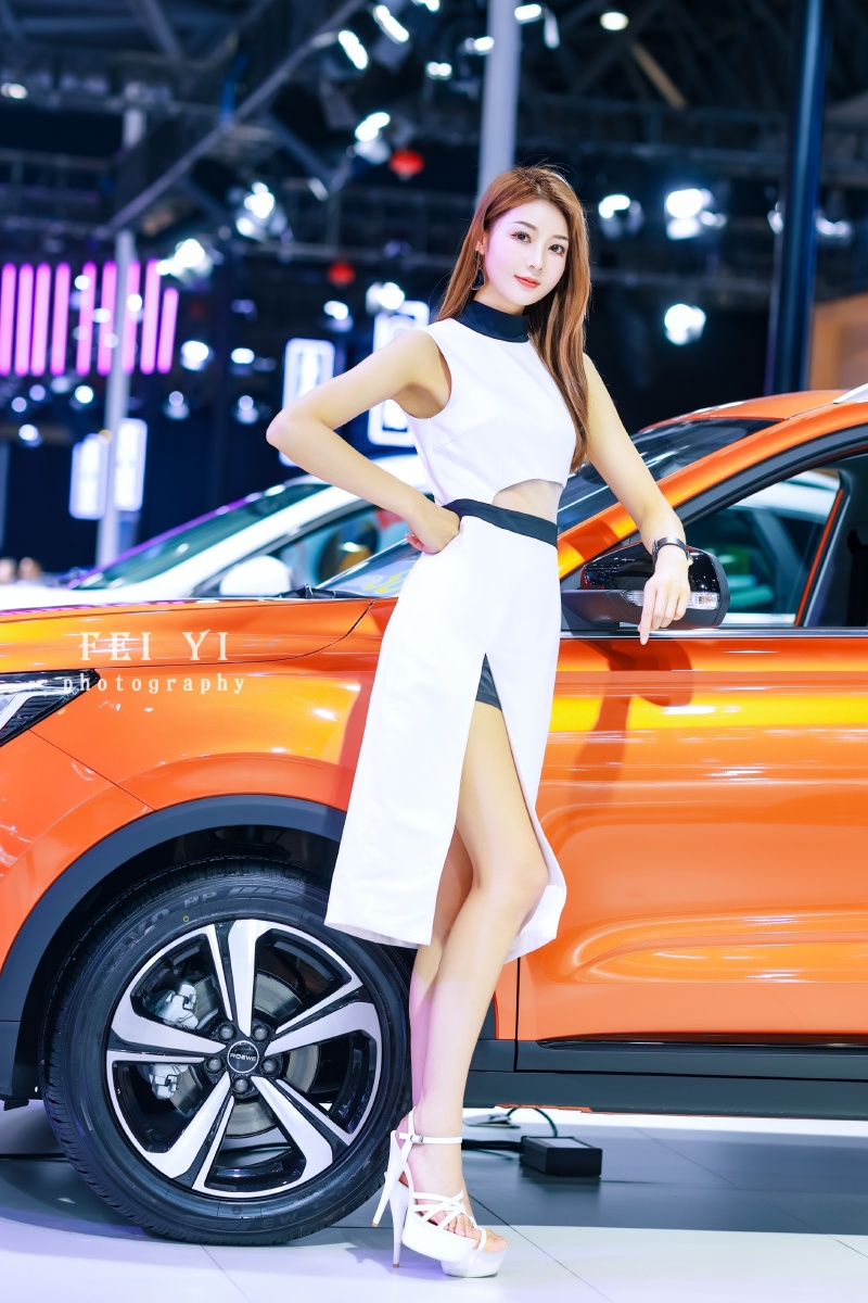 2021重庆车展出镜张桃