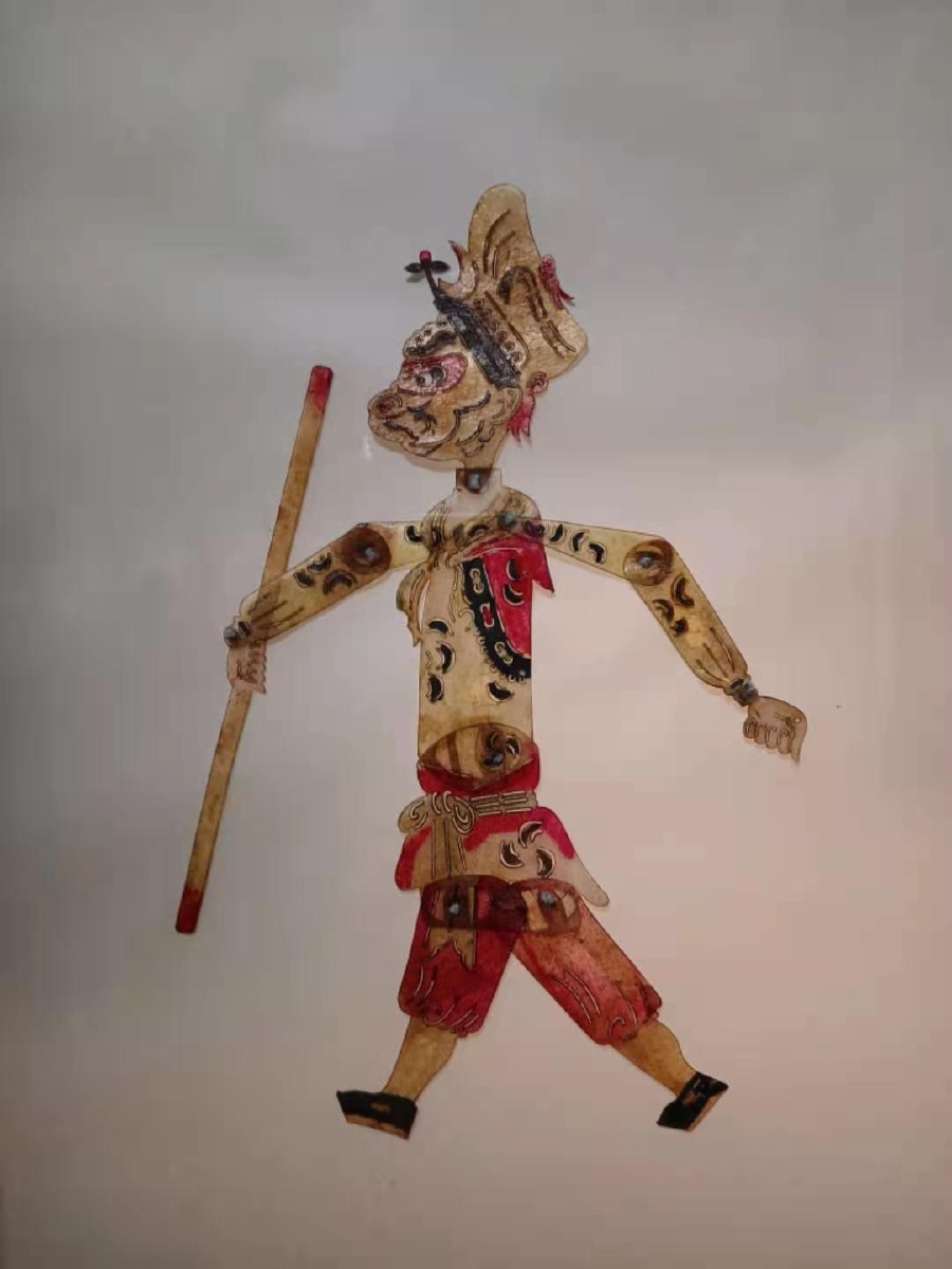 皮影艺术唐僧师徒