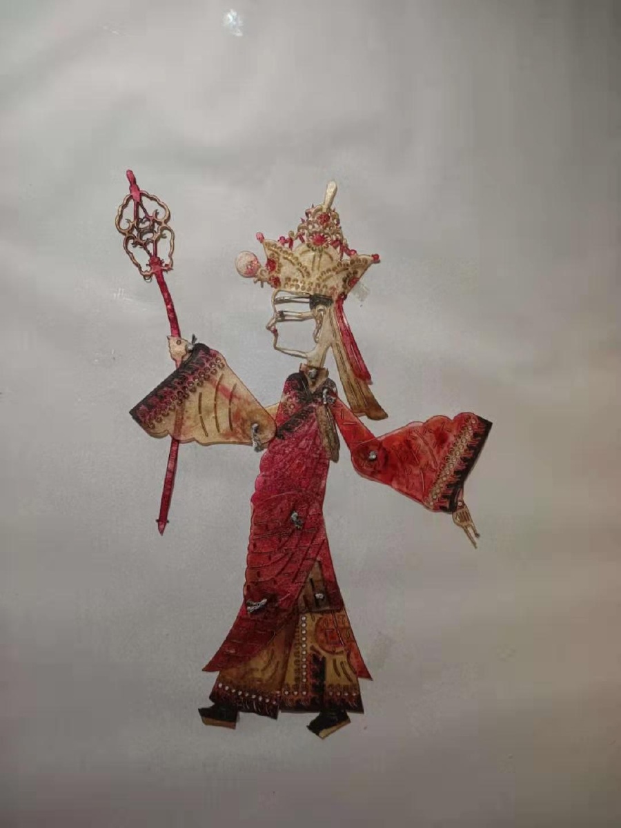 皮影艺术唐僧师徒