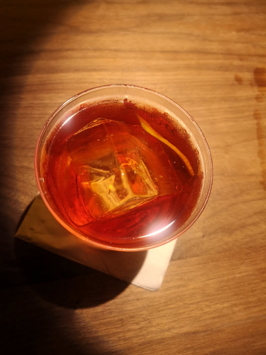 经典鸡尾酒尼格罗尼oldfashion