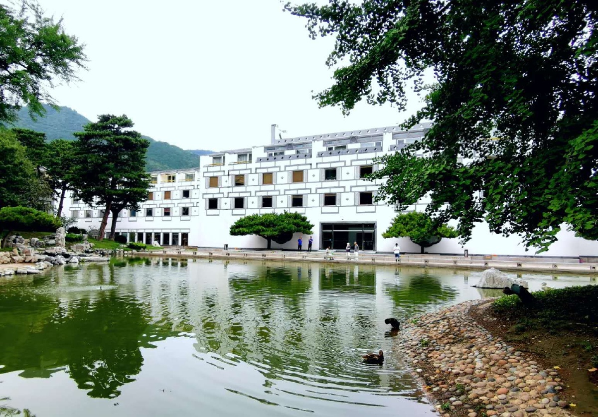 北京香山饭店致敬贝聿铭大师作品