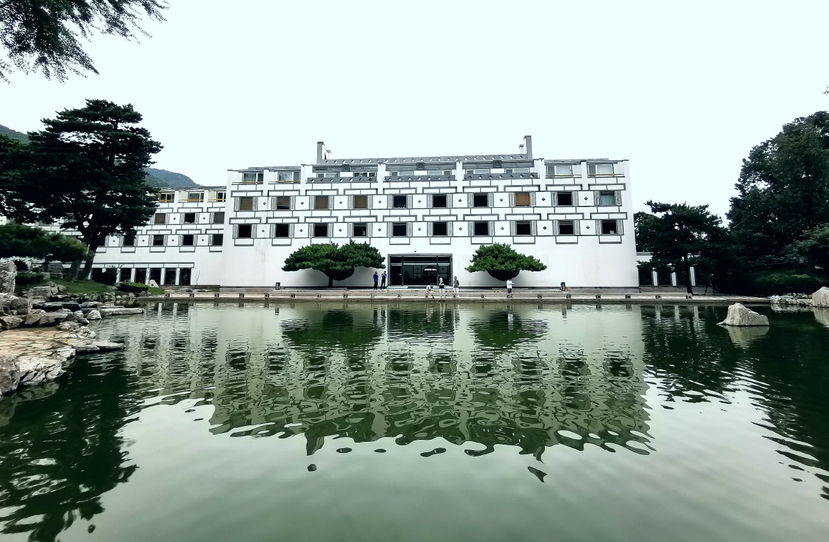 北京香山饭店致敬贝聿铭大师作品