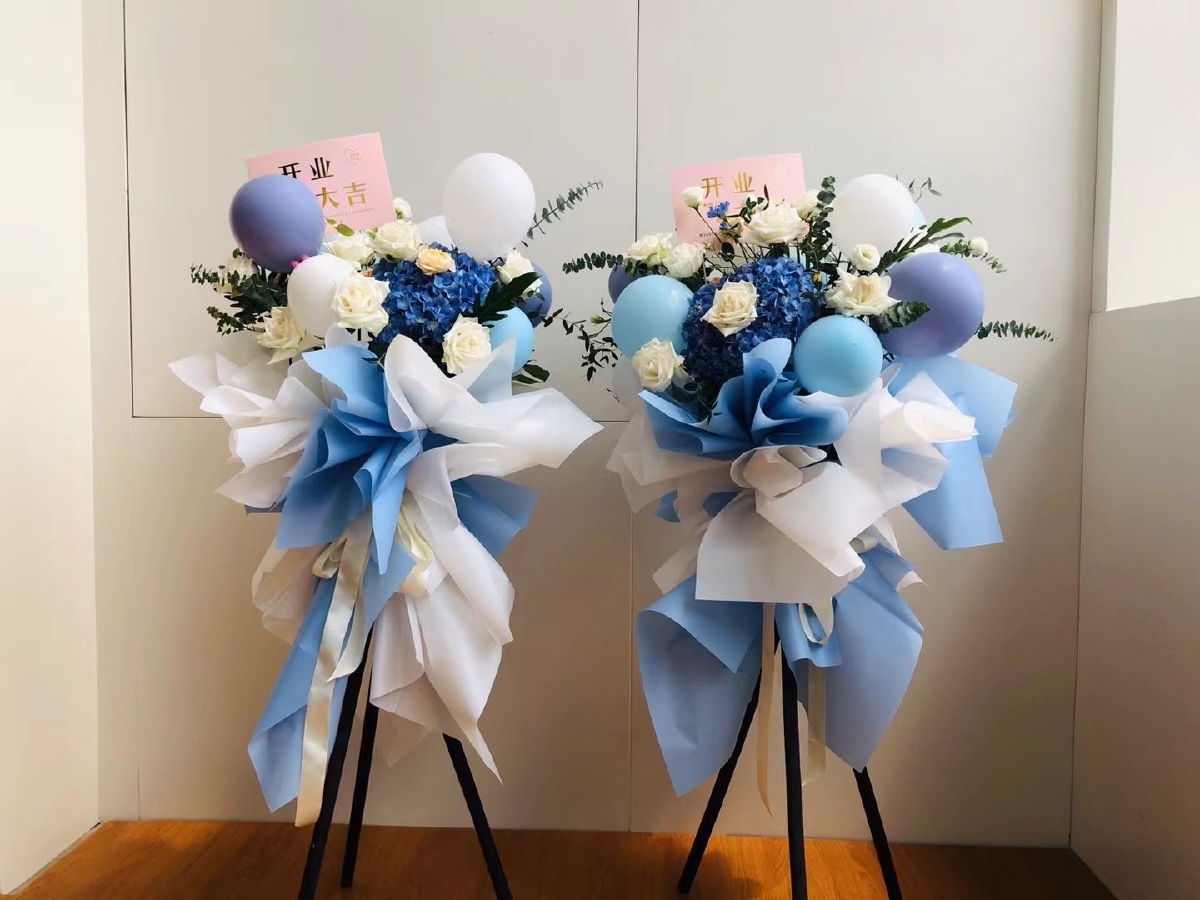 花束开业大吉花篮