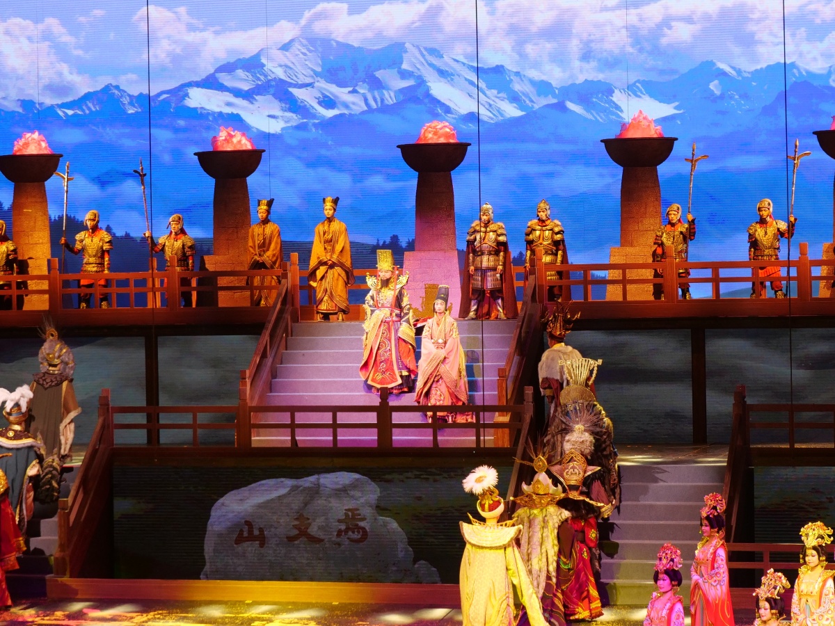 回道张掖大型历史情景剧
