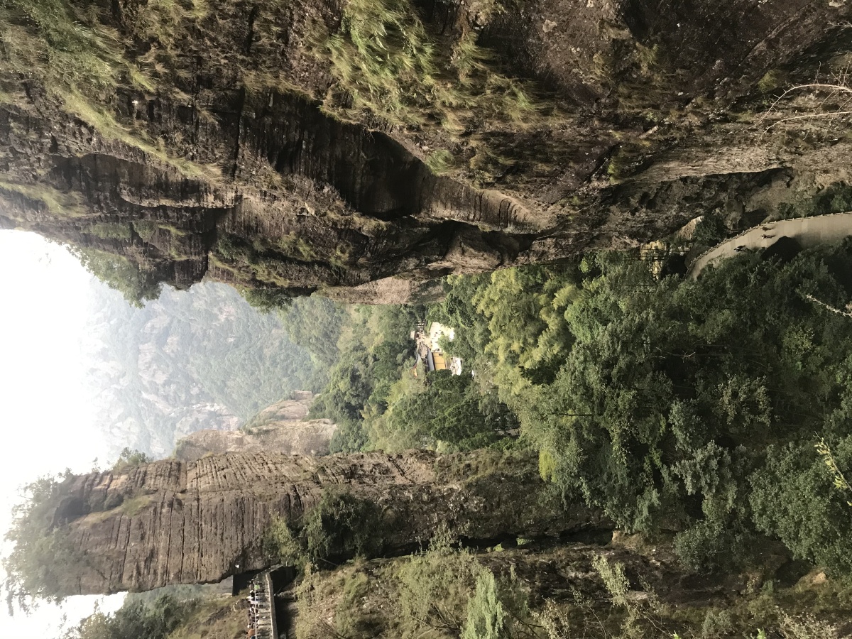 雁荡山断肠崖莫言题词