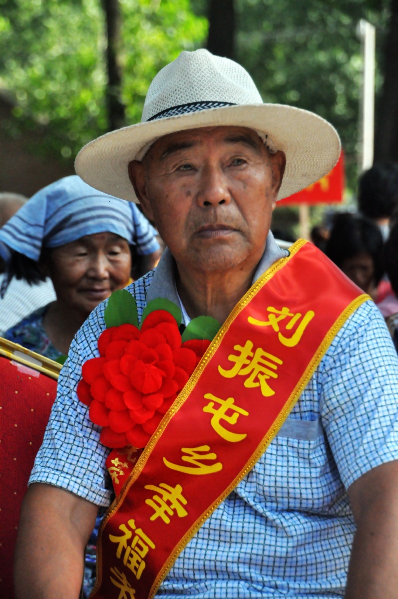 淮阳县刘振屯乡孝亲剪影摄影祥子