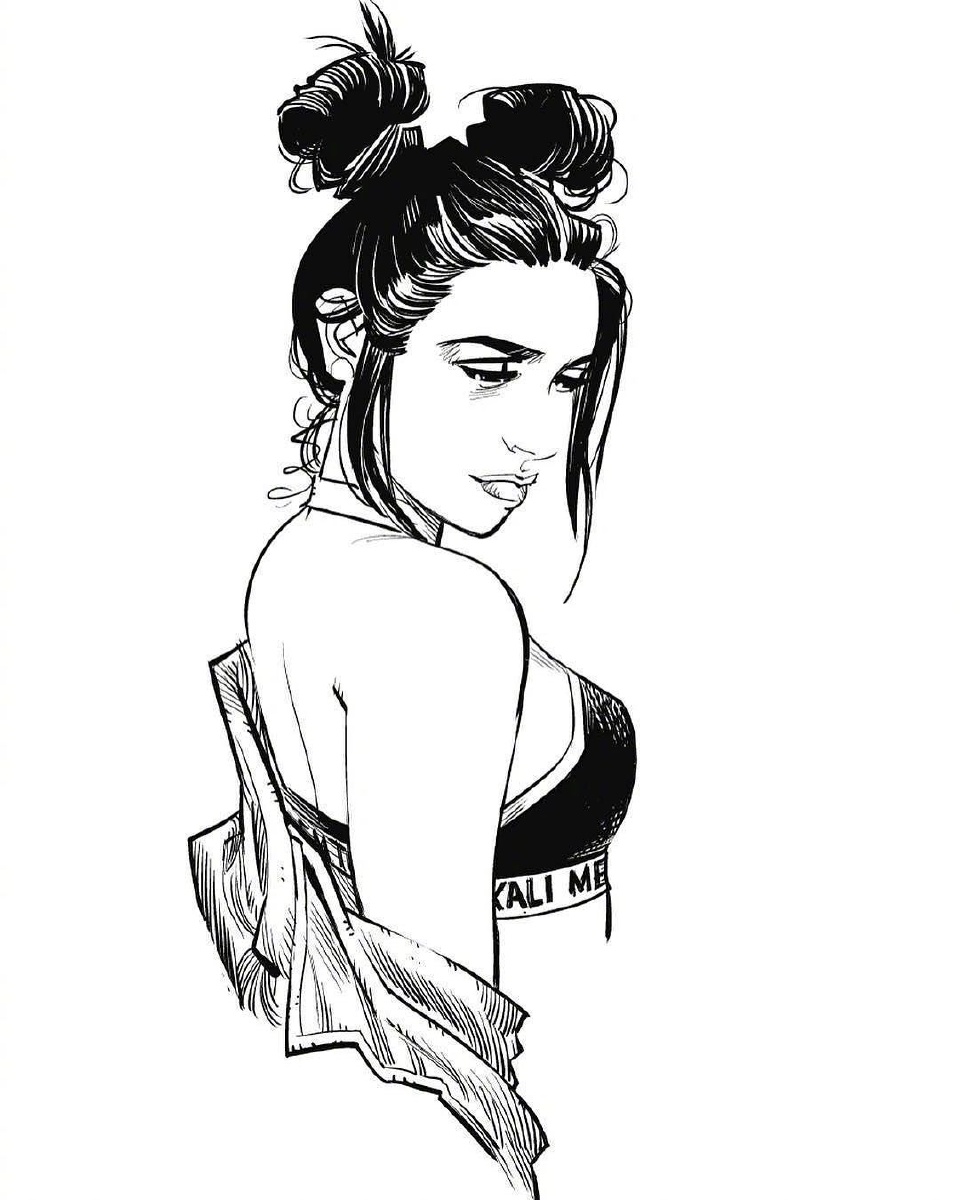 美漫凸显风格的一种绘画形式