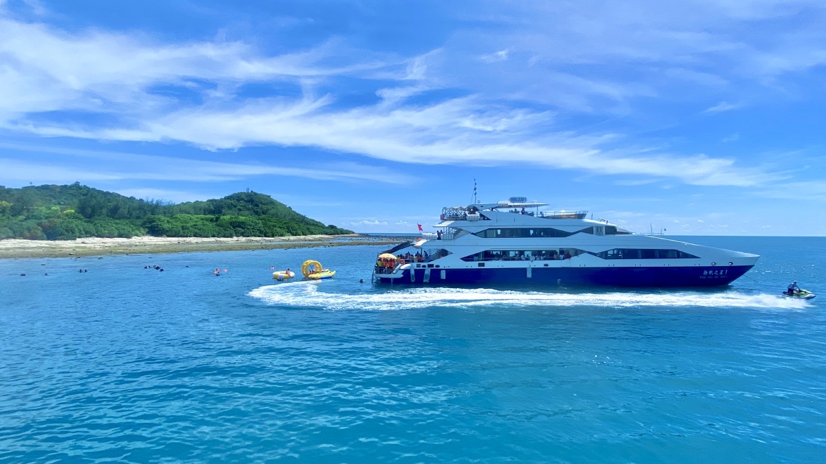 潜水天堂三亚东岛风光2020