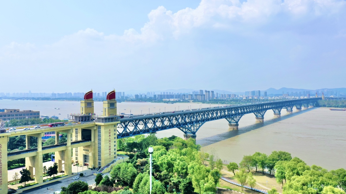 南京长江大桥风光
