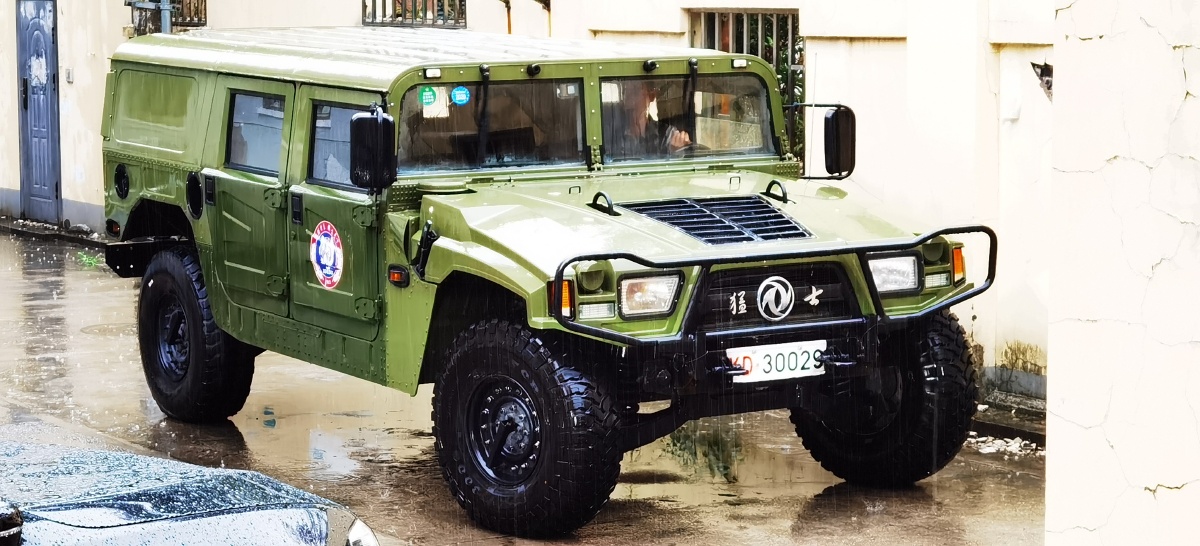 猛士军车好霸气