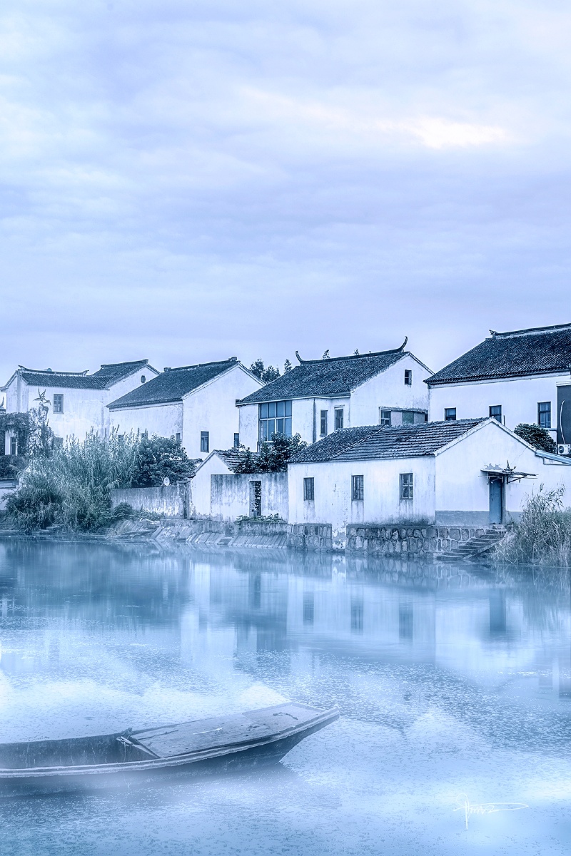 水墨乡村