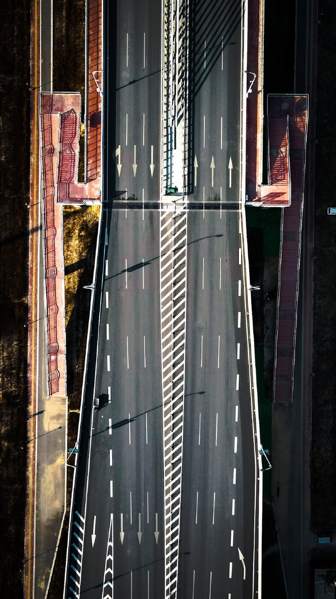 俯瞰公路